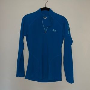 Under Armour - Fleece Pullover - Blue - Size Small